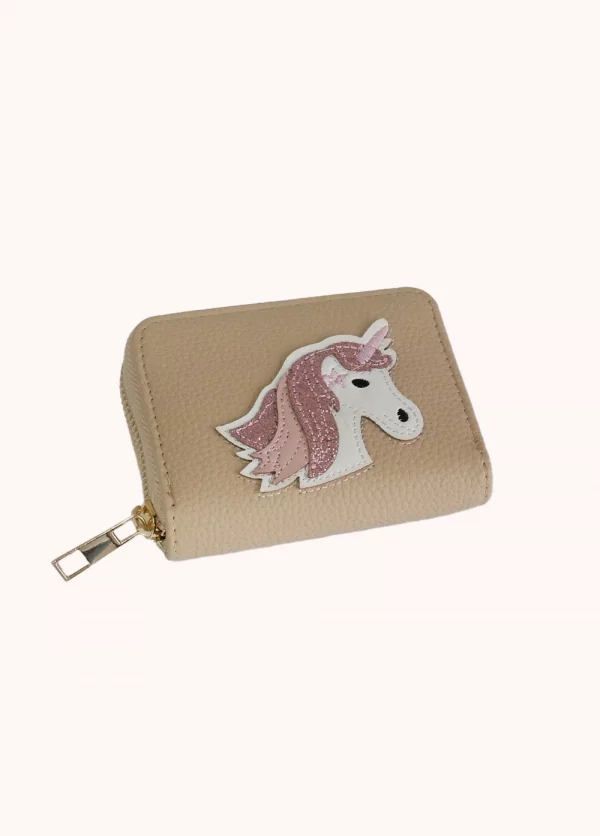 Einhorn-Börse “Sorbet-beige”