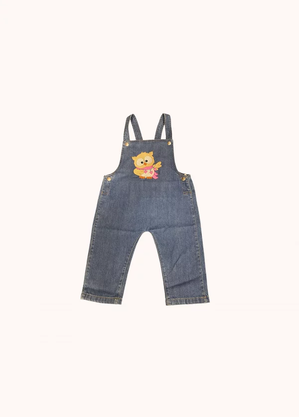 Jeanslatzhose “Eule”