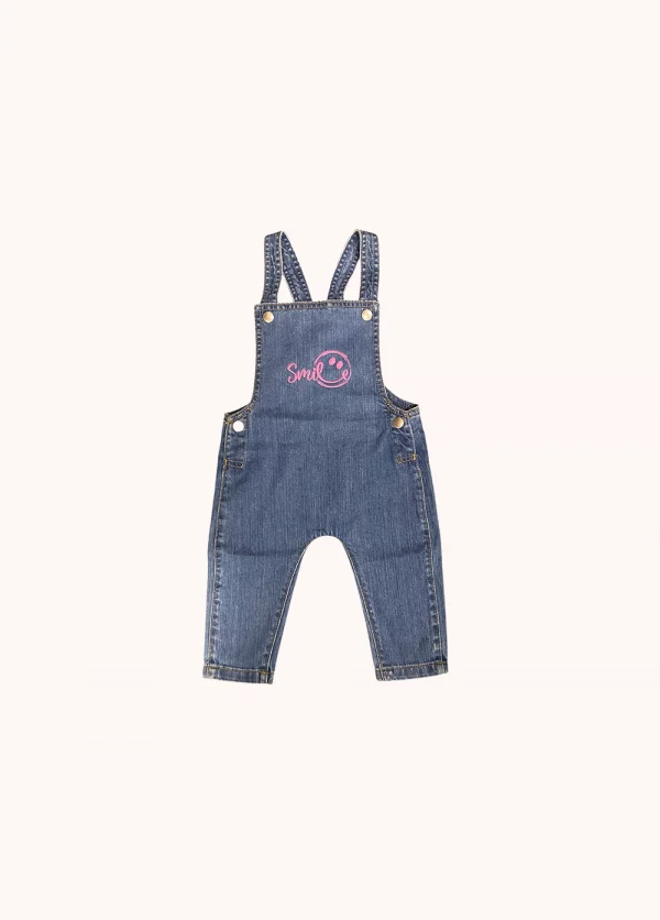 Jeanslatzhose “Smile”