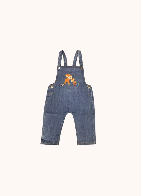 Jeanslatzhose “Rehfamilie”